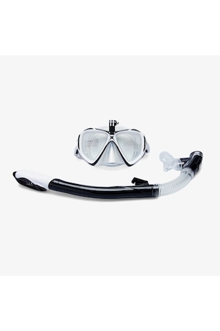 Speedo Kamera Takılabilir Şnorkel Set Çok Renkli