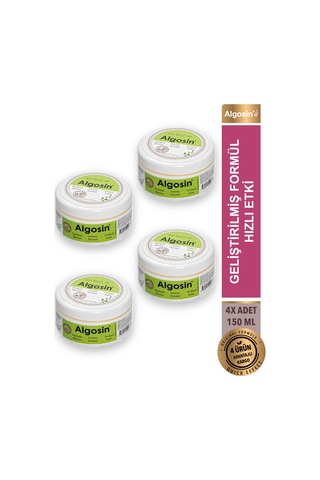 Algosin Masaj Kremi 4 x 150 ML