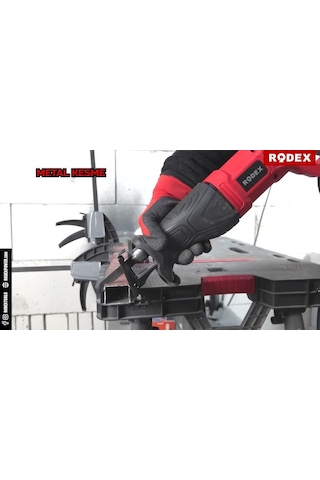 Rodex Rdx9071 Tilki Kuyruğu Testere Ağaç Metal Kemik 710 w 230V/50