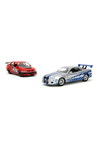Jada Toys Hızlı Ve Öfkeli İkili Paket 1:32 W4/2 253202019 Çok Renkli
