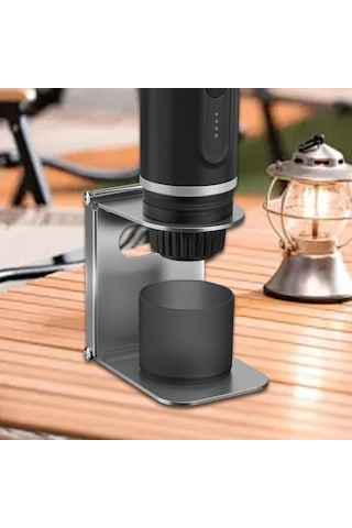 Homyl Kahve Damlatıcı Standı İstasyonu Rafı Yürüyüş Ofisi Için Gri