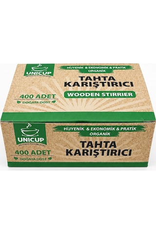 Tahta Karıştırıcı Unicup 400 Lü Kavak