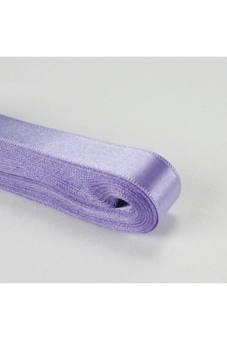 Lila Saten Kurdela 2 Cm. X 10 Metre 6