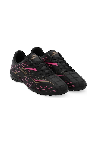 Slazenger CARRICK Unisex Halı Saha Siyah Futbol Ayakkabısı