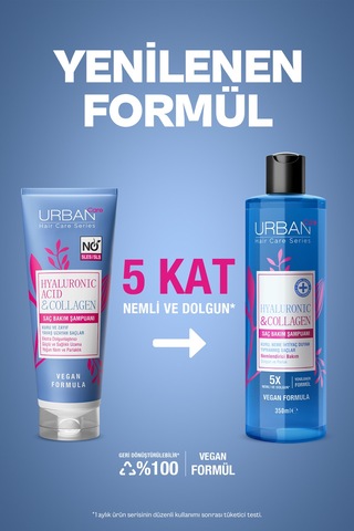 Hyaluronic & Collagen Saç Bakım Seti