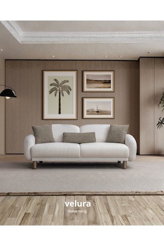 Rolf 3+3+1 Koltuk Takımı & Oturma Grubu Krem