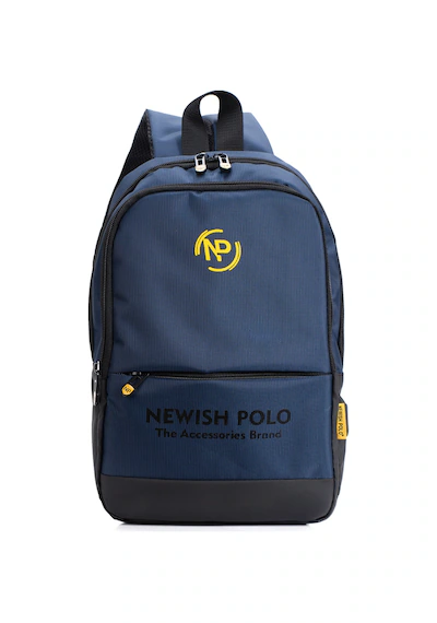 Newish Polo Quatro Kumaş Notebook Bölmeli Kulaklık Çıkışlı Mini Sırt Çantası Okul,günlük,seyahat Lacivert - Erkek Sırt Çantası