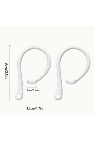 Airpod Kancalı Silikon Spor Kulaklık Tutucu