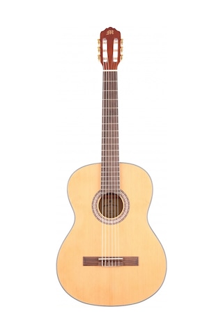 Miguel Angela Ma4-n Klasik Gitar - Naturel Orta Seviye - Performans Serisi Seçilmiş Ağaç Kalitesi, Sıcak Ve Derin Bas Tonları, Kararlı Akort Mekanizması Uyum: 4/4 Tam Boy Standart