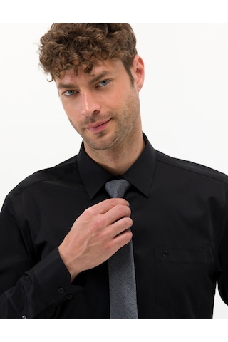 Pierre Cardin Erkek Siyah Basic Gömlek 50268202-vr046 Siyah