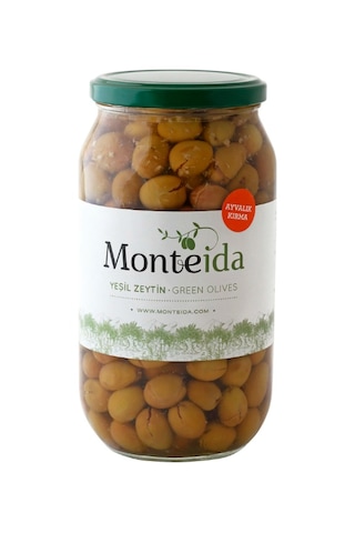 Monteida Ayvalık Yeşil Kırma Zeytin 1 KG Monteida Ayvalık Yeşil Kırma Zeytin 1 KG