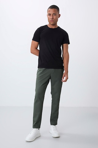 Tommy Life Haki Yüzeyi Dokulu Standart Fit Erkek Eşofman Alt - 82155