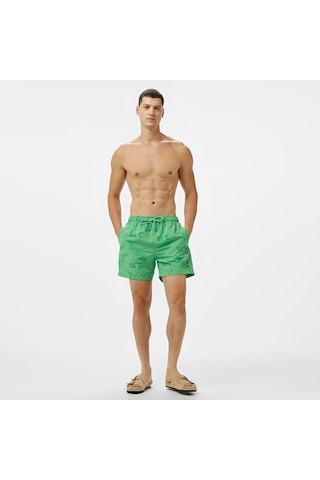 Unıted4 Classic Erkek Yeşil Deniz Şortu Düz Surry Yeşil