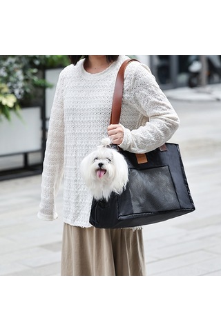 Vkemall Küçük Köpek Ve Kedi Taşıma Çantası - Oxford Kumaş Dayanıklı Hava Geçirgen Sırt Çantası Khaki