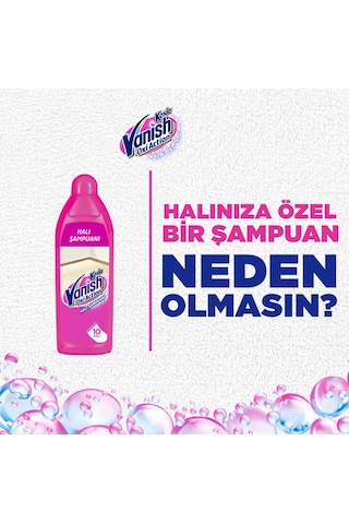Vanish Kosla Zorlu Lekelere Özel Leke Çıkarıcı Şampuan Elde Yıkama Halı 2 x 850 ML