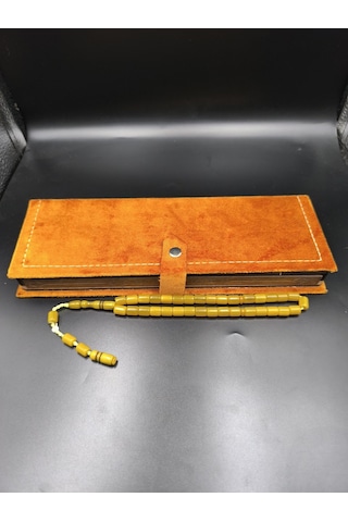 Usta İmzalı Osmanlı Benzetme Sıkma Kehribar Tesbih Muhammed Dabbas, Hardal Sarısı, 9x7 Mm Gümüş Usta İmzalı Osmanlı Benzetme Sıkma Kehribar Tesbih Muhammed Dabbas, Hardal Sarısı, 9x7 Mm Gümüş