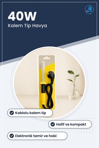 Kalem Havya 40w Kablolu Lehim Aleti Elektronik Devre Tamir Ve Hob