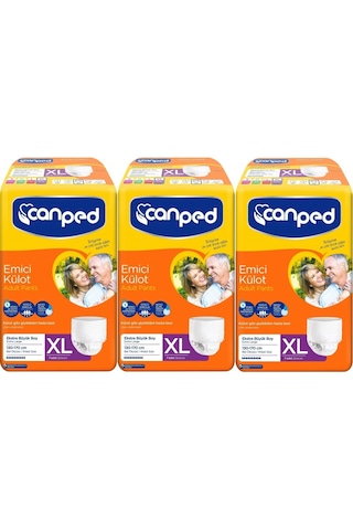 Canped Emici Külot Yetişkin Hasta Bezi XL 3 x 7'li
