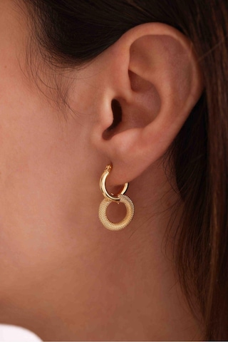 Gianfranco Italyan Tasarım Sonsuzluk Infinity Desenli Küpe