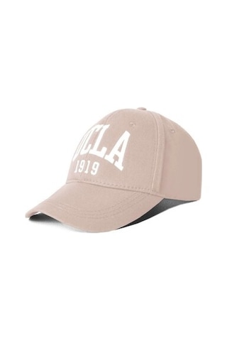 Ucla Ballard Bej Baseball Cap Nakışlı - Unisex Şapka Bej