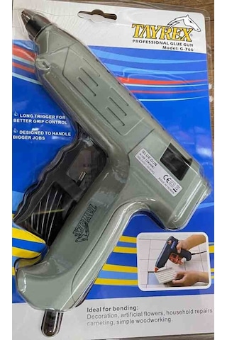 TAYREX 80 WATT PROFESYONEL KALIN MUM SİLİKON TABANCASI