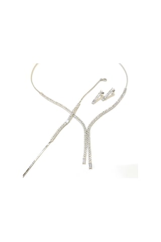 Baget Taşlı Başak Set Takım 14 Ayar Altın 4K Videolu