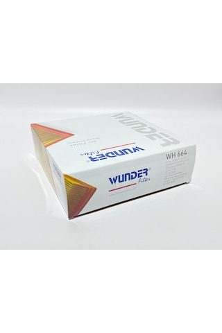 Wunder Wh664 Hava Filtresi Fiat Doblo 1,6 10 -linea 07 -punto Iıı 05 Oem 51830174