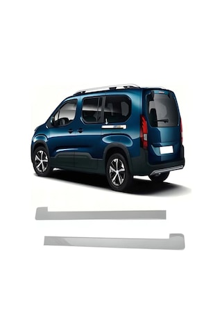 Opel Combo E Krom Sürgülü Kapı Çıtası 2019 Ve Üzeri