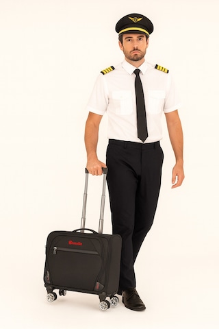 Wexta Wx-3001 Vita Serisi Siyah Pilot Boy Kumaş Valiz Diğer