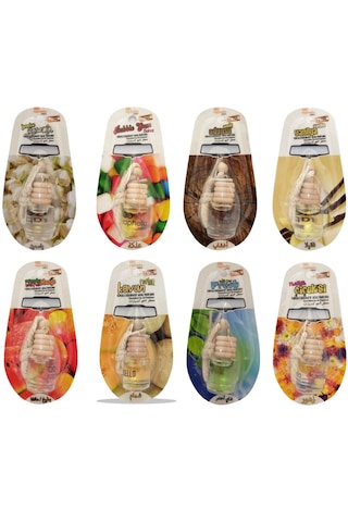 Bargello Araç Parfümü Oto Kokusu 5 x 8 ML