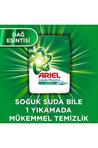 Ariel Dağ Esintisi Aquapudra Toz Çamaşır Deterjanı 4 KG