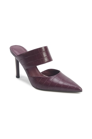 Nine West Trınıdad 5pr Bordo Kadın Topuklu Terlik 000000000102012487 Bordo
