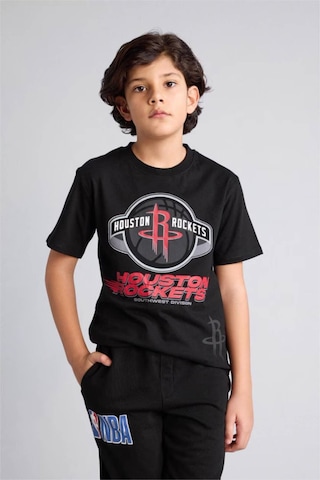 Defacto %100 Pamuk Nba Houston Rockets Tişört Erkek Çocuk G7619a826smbk81 Siyah-bk81