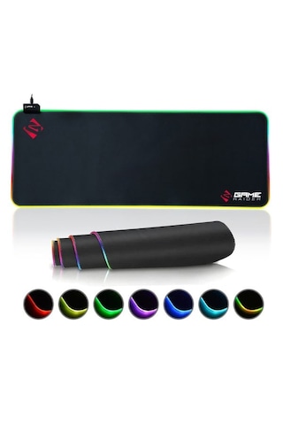 Gameraider Gen Xl Rgb Kaydırmaz Kauçuk Taban 80 30cm Mikrofiber M
