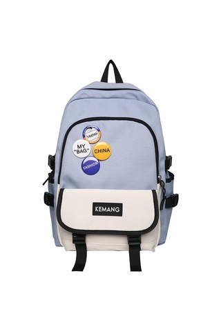 Geniş Kapasiteli Ergonomik Sırt Çantası Lise Ve Üniversite Öğrencileri İçin Şık Ve Dayanıklı Okul Çantası, Seyahat Ve Günlük Kullanım İçin Pratik Tasarım MAvi