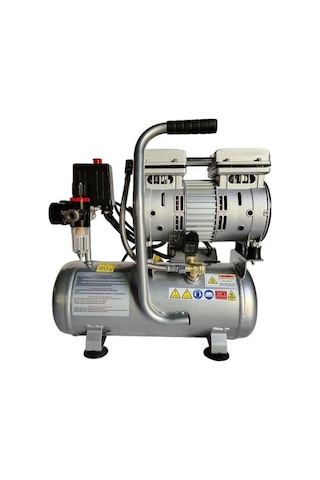 Hyundai HM506S 550 W 8 Bar 6 LT Hava Kompresörü Gri