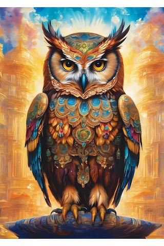 Art Puzzle General Baykuş 500 Parça Puzzle