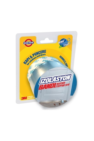 3M Boss Kapı Pencere Izolasyon Bandı Rüzgar Geçirmez Silikon Sızd (472009594)