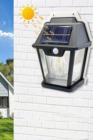 Tusah Su Geçirmez Solar Lamba Giriş, Bahçe, Yol, Avlu Hareket Sensörlü Led Parlak Gece Aydınlatma Tek Ebat Tekli
