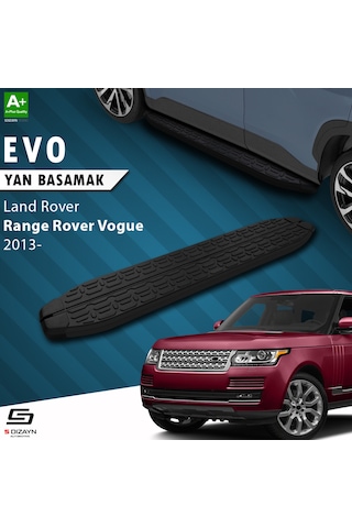 S-dizayn Land Rover Rover Range Rover Vogue 3 Evo Siyah Yan Basamak 193 Cm 2013 Üzeri