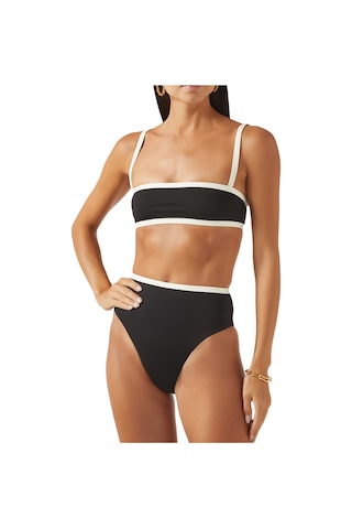 Bondi Born Modern Şıklıkta Fiona Bikini Üstü Siyah