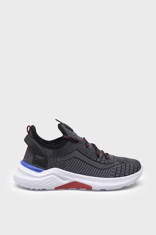 Pepino P-1428 Füme Unısex Çocuk Örgülü Bağlı Sneaker Füme