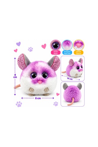 Ty Puffies Peluş Fare Colby 8 Cm Nhr