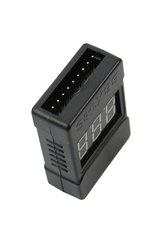 Anjiexun Bbx1-8s 1-8s 2ın1 Lipo Pil Voltaj Test Cihazı Kılıflı