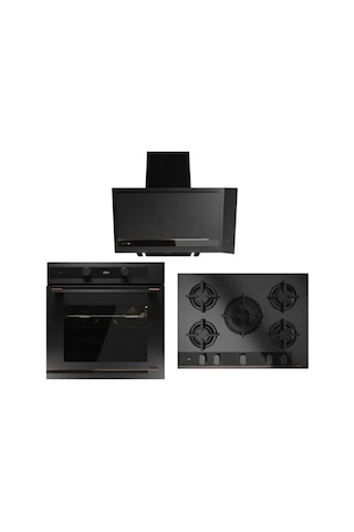 Teka  HLB 85-G1 P BM + GBC 75-G1 GB + DVI 88-G1 EOS BM Davlumbaz