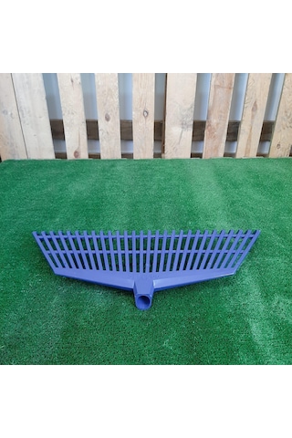 Yaprak Toplama Tırmığı 28 Diş Plastik Çim Tırmık Yelpaze Tırmığı