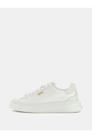 Guess Elba Erkek Beyaz Sneaker Fmpelaele12-whıte Beyaz