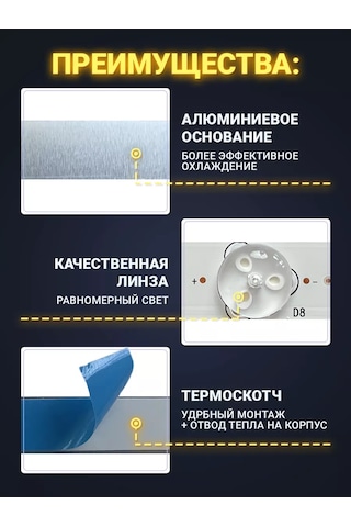 Zipov Philips Tv Arka Aydınlatma İçin Kumara, Philips 40pft4509/60 Ve 40pft5300/60 Modellerine Uygun. 134146259