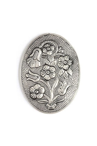 Altın Sepeti GA047 Payitaht Oval Gümüş Ayna