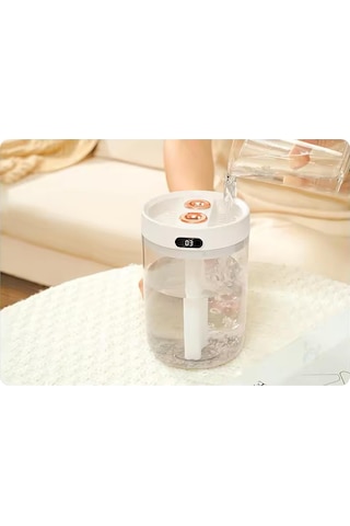 Powermaster H8 3w H2o Çift Püskürtme Portlu Hava Nemlendirici Humidifier